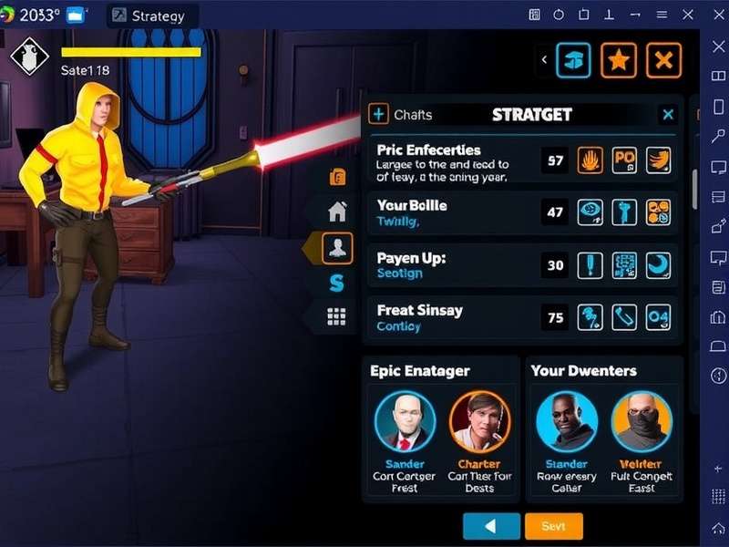 Epic Enforcers gameplay screenshot showing character combat